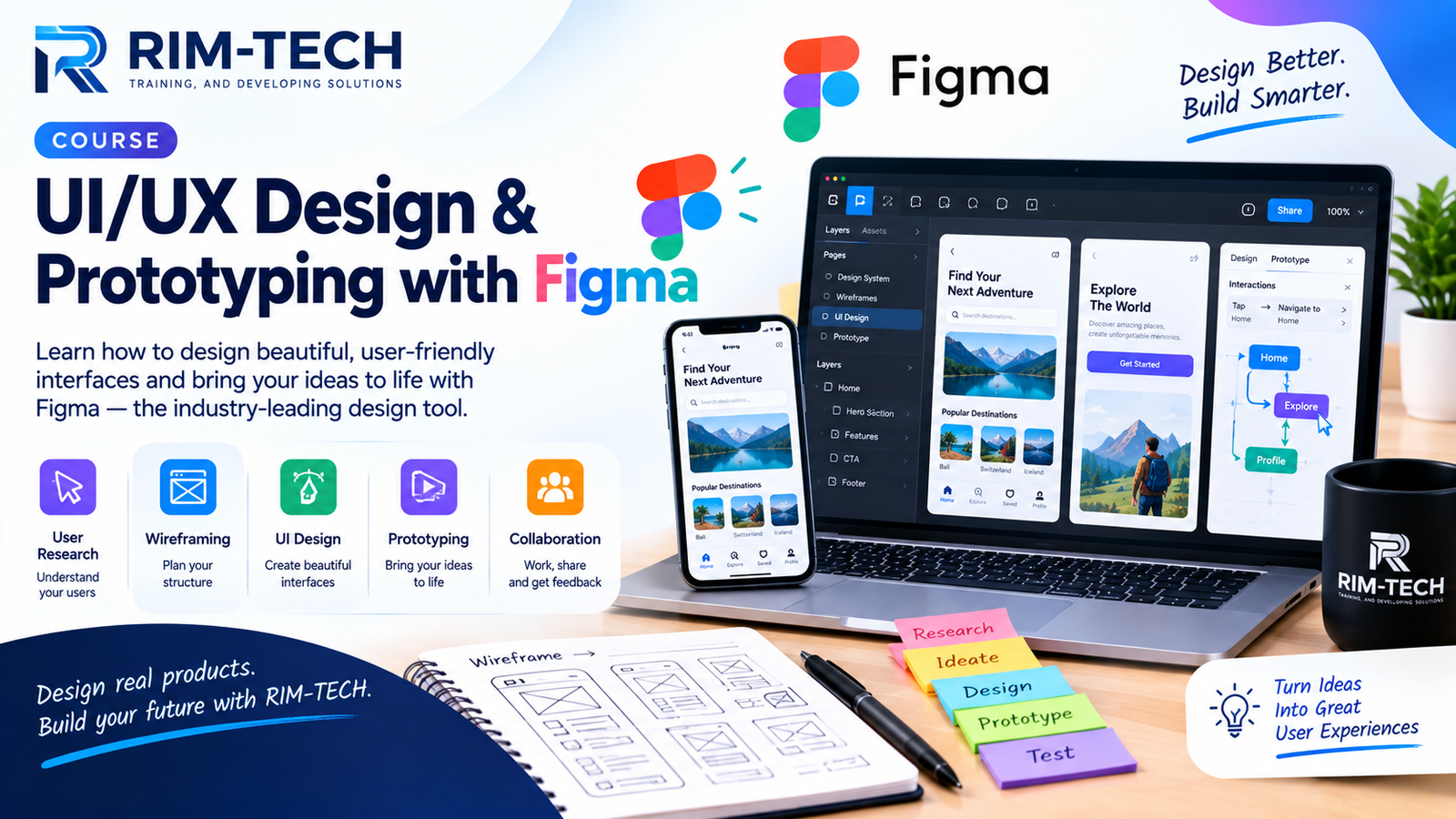 UI/UX Design & Prototyping with Figma